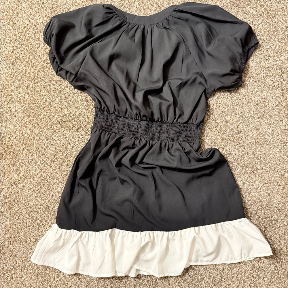 Salt & Sugar Black and White Dress/ Casual, summer dress, every day wear